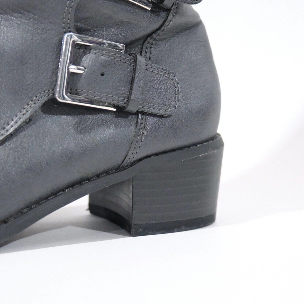 Women's Aerosoles Everafter 7M Riding Boots Size Gray - Picture 4 of 10